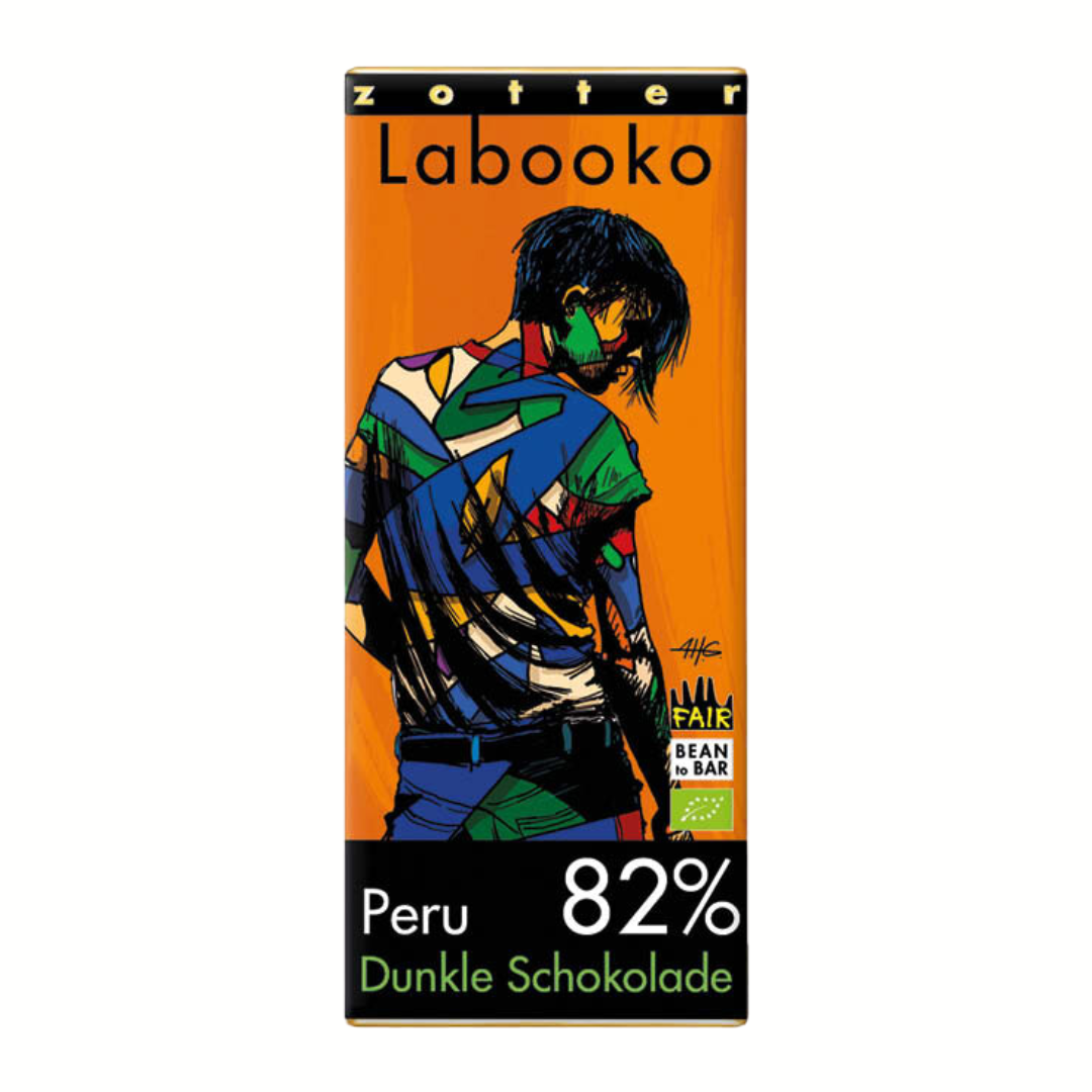 Labooko Zotter Belize "Sail shipped Cacao" 82%