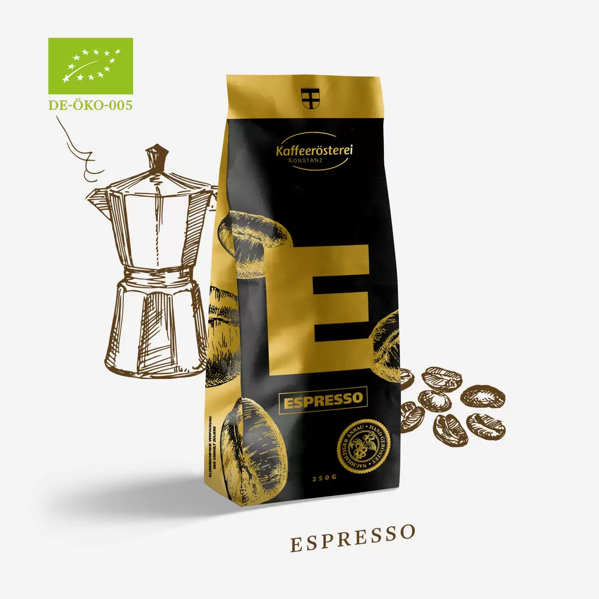 Espresso 100% Robusta Bio Organic